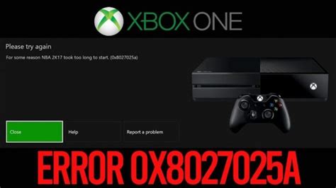 100 Solved How To Fix Xbox Error Code 0x8027025a Step By Step