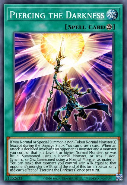 Piercing The Darkness Yu Gi Oh Card Database Ygoprodeck