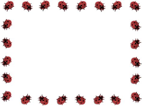 Free Printable Ladybug Borders Free Printable