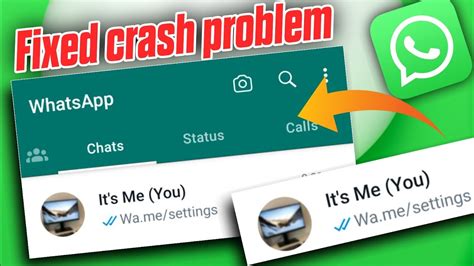 Fix Whatsapp Crash Message Vwamesettings Whatsapp Solution Wame