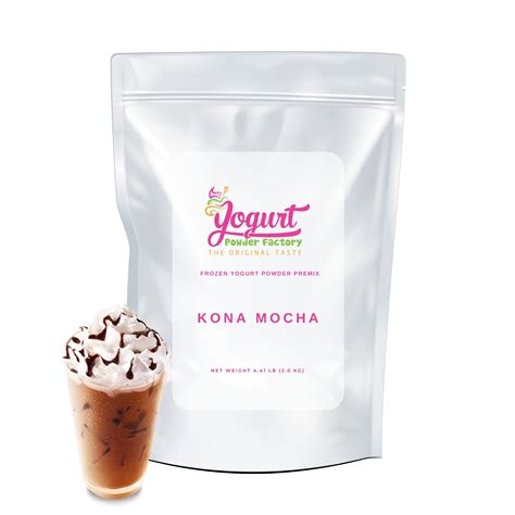 Kona Mocha Frozen Yogurt Powder Mix