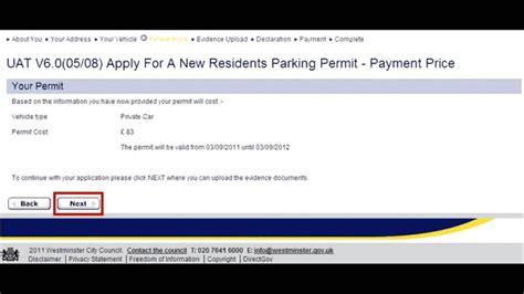 How To Apply For A Parking Permit Online Youtube