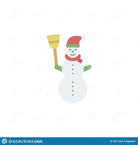 Snowman Color Icon Elements Of Winter Wonderland Multi