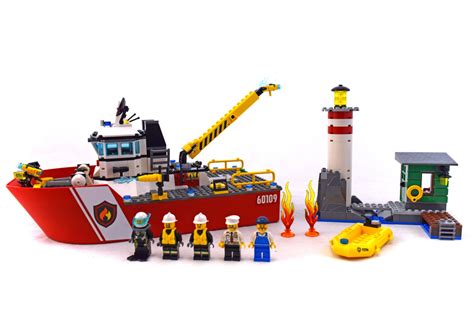 Fire Boat Lego Set 60109 1 Building Sets City Fire