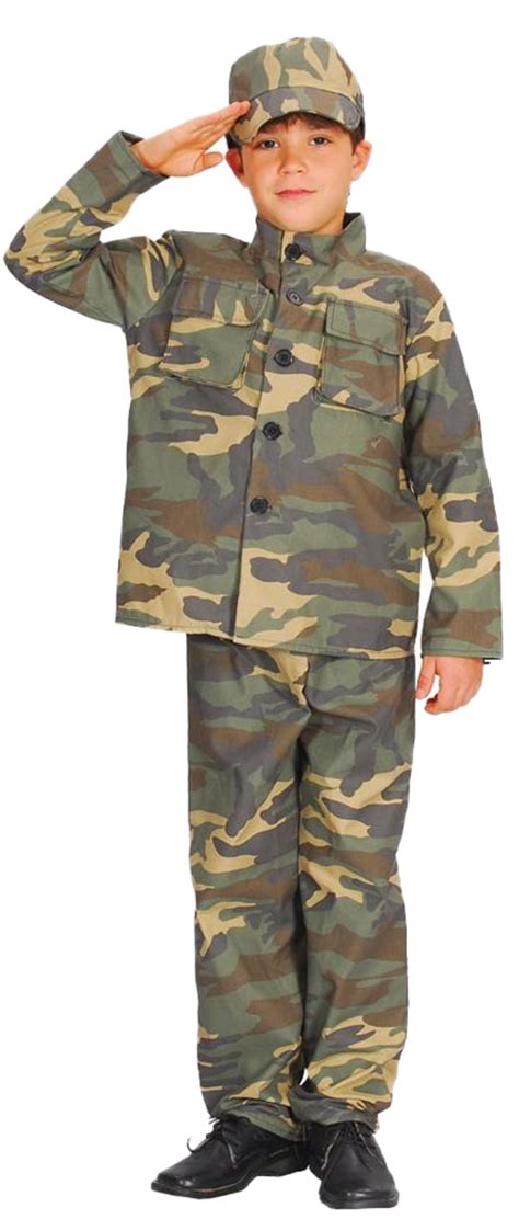 Action Commando Boys Fancy Dress Army Military Uniform Kids Child