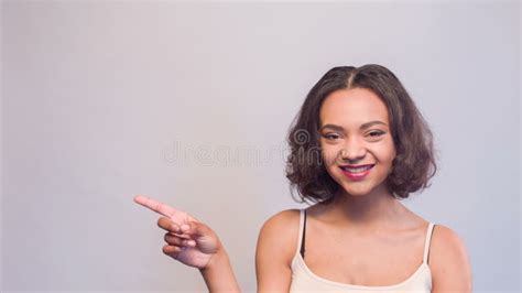 smiling mulatto woman seduces you green screen background slow motion stock footage video of