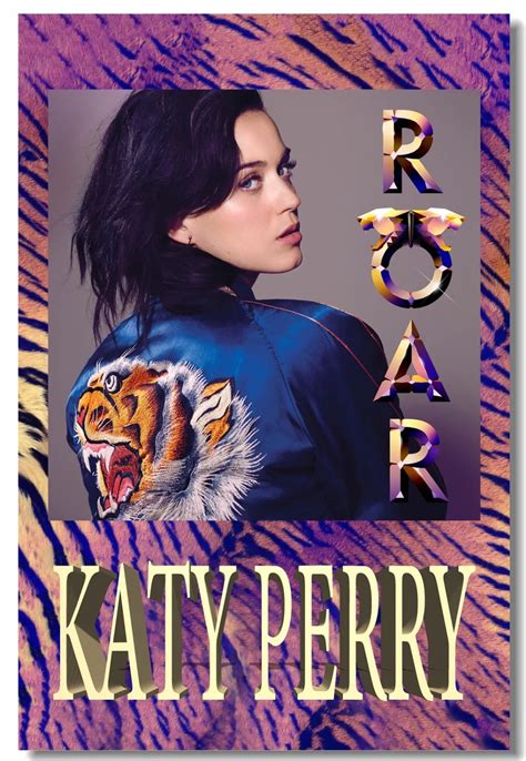 Custom Canvas Wall Decals Sexy Katy Perry Poster Katy Perry Roar Wallpaper Music Star Wall