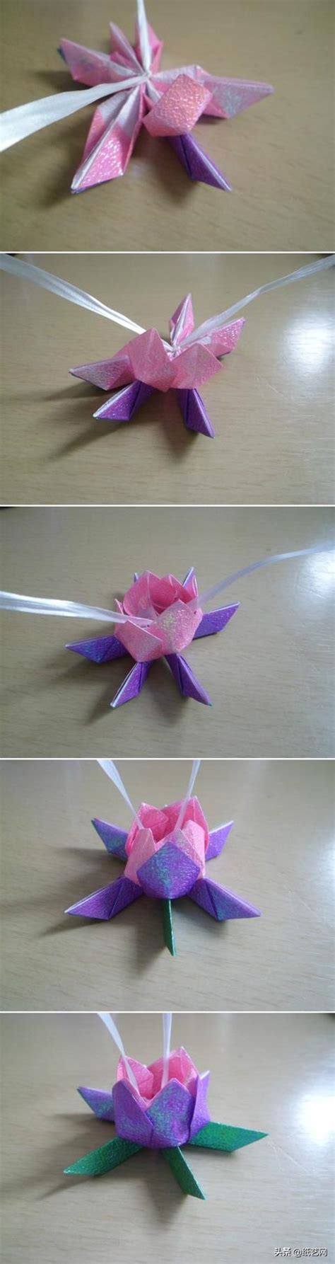 超簡單的摺紙鬱金香、玫瑰花、蓮花詳細教程來了 每日頭條