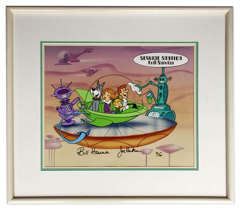 lot detail hanna barbera signed cel for the jetsons limited edition 26 of 300