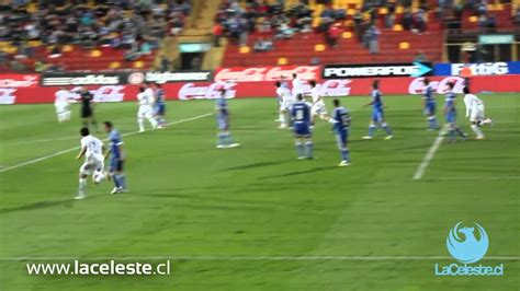 El objetivo de los azules por mantenerse victoriosos. Gol de Julio Barroso - U. de Chile 1 - O'Higgins 1 - YouTube