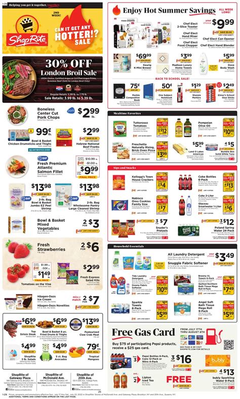 ShopRite Ad Circular - 07/17 - 07/23/2022 | Rabato