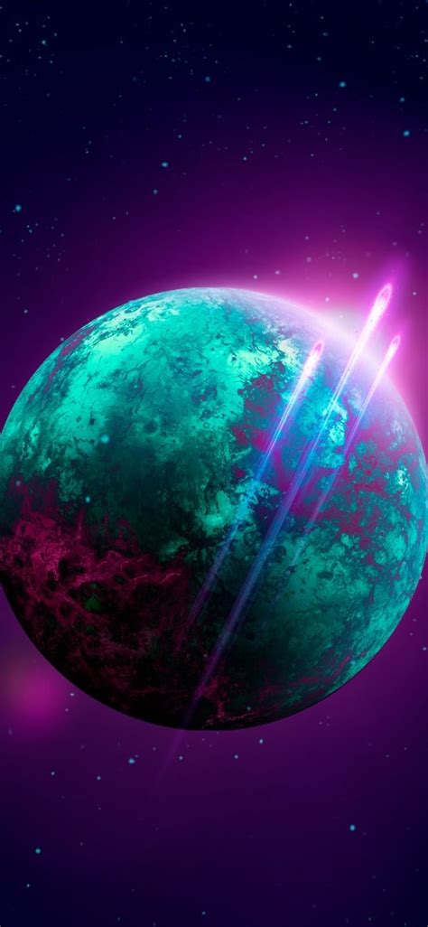 1080x2340 Space Retro Wave Planet 1080x2340 Resolution Wallpaper Hd