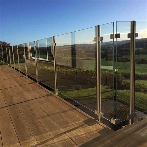 Frameless Glass Railing Systems By Crystalia Glass Glass Railing System Steel Balustrade