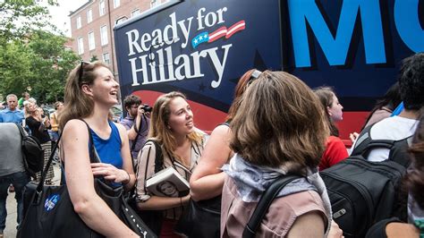 Hillary Exhilaration Helps Energize Generation Z The Protojournalist