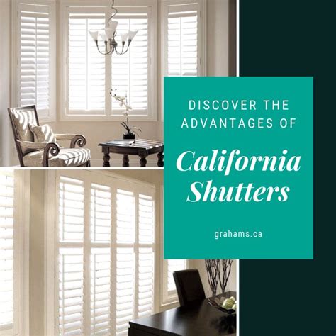 Discover The Advantages Of California Shutters Grahams And Son