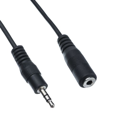 35mm Stereo Extension Cable Male To Female 35mm 6ft