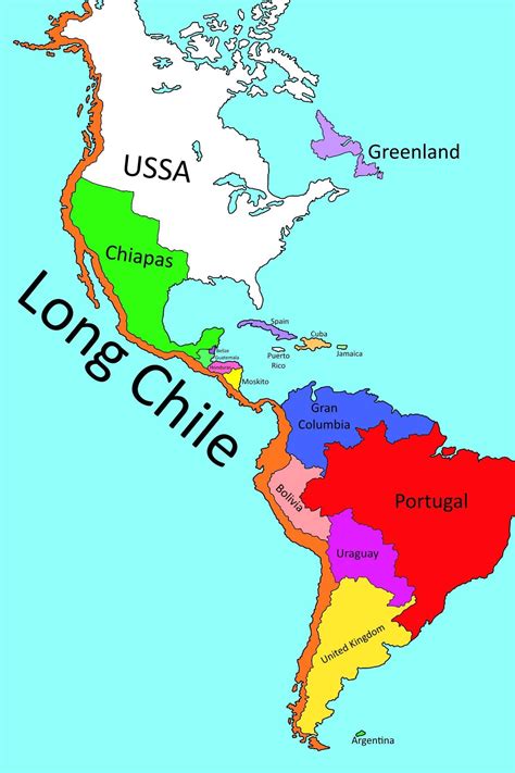 Hey Rate My Alt History Map Where Chile Becomes A World Power R