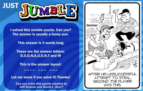 6 letters cleome jumble answers: I just solved this word puzzle. Can you solve it too? This ...