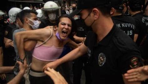 Turkish Police Fire Tear Gas To Disperse Pride March In Istanbul Photo