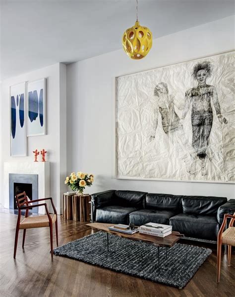9 Modern High Contrast Living Room Designs Interior Idea