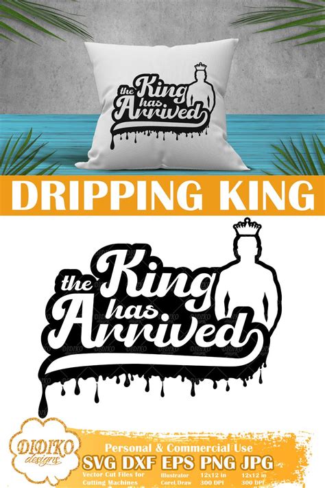 Download The King Has Arrived SVG | Black Man Dripping Svg | DIDIKO designs in 2020 | Digital embroidery ...