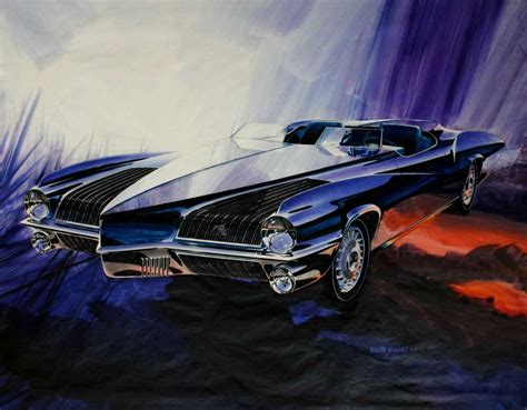 Late 1960s Pontiac Rendering Concept Cars Concept Cars Vintage