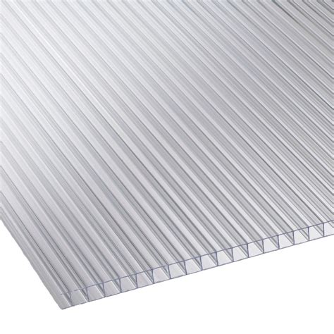 6mm Twinwall Polycarbonate Roofing Sheet Clear Ac Supplies
