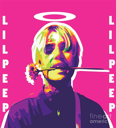 Lil Peep Digital Art By Afan Creative Fine Art America