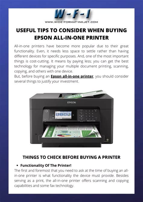 Ppt Useful Tips To Consider When Buying Epson All In One Printer