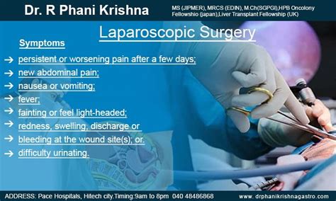 Dr Phani Krishna Laparoscopic Surgery Laparoscopic Surgery
