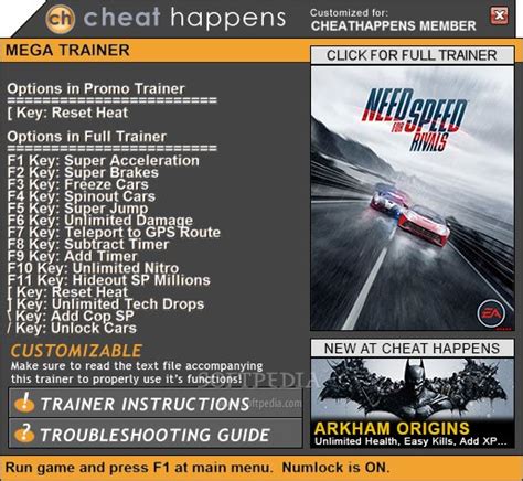 Need For Speed Hot Pursuit Mega Trainer Download Vlerosticky
