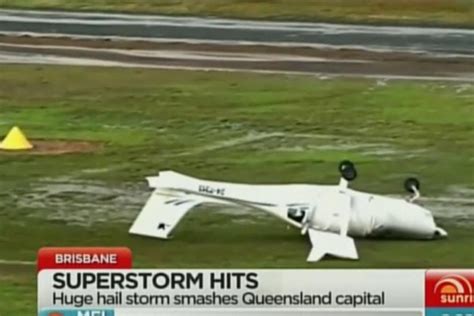 Massive Hail Storm Hits Brisbane Australia