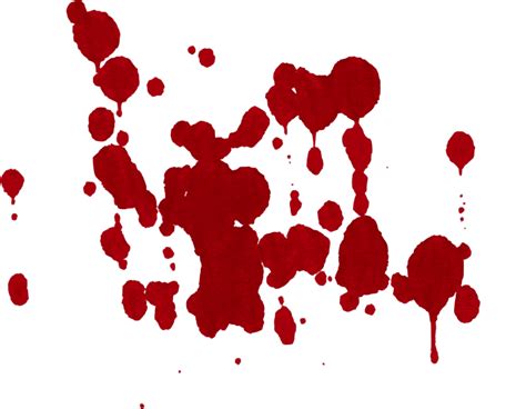 8 Blood Splatter Drip PNG Transparent OnlyGFX