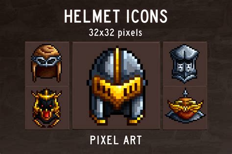 Clone Helmet Pixel Art
