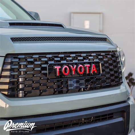 Trd Pro Grille Lettering Vinyl Overlays Multiple Colors Available