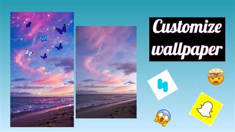 Customize Your Wallpaper By Only Using Two Apps Youtube