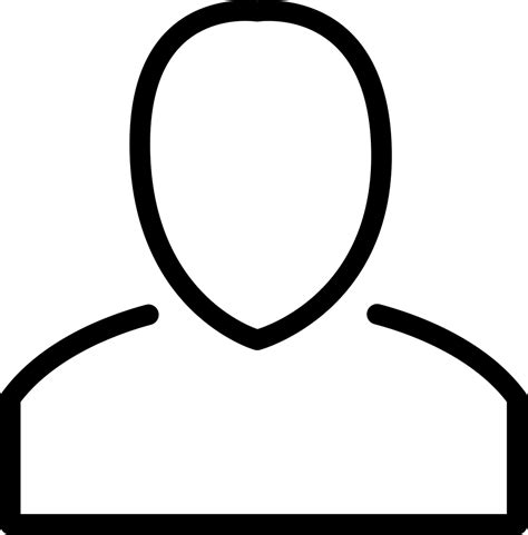 Blank User Profile Svg Png Icon Free Download 24073