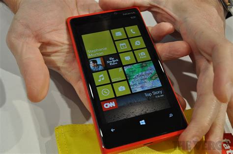 Nokia Lumia 920 Hands On Photos The Verge