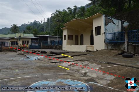 Look Phivolcs Shows Pics Of Ground Rupture After Leyte Quake