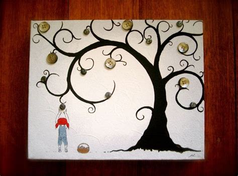 Jodi Wiley Sketchblog Updated Post A Button Tree