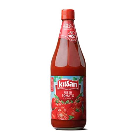 Kissan Tomato Ketchup Glass Bottle 1kg Essentials Alliance