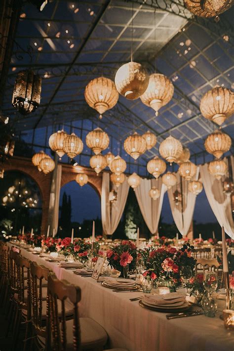 Marrakech Wedding With Moroccan Lantern Lit Reception In 2021 Lantern
