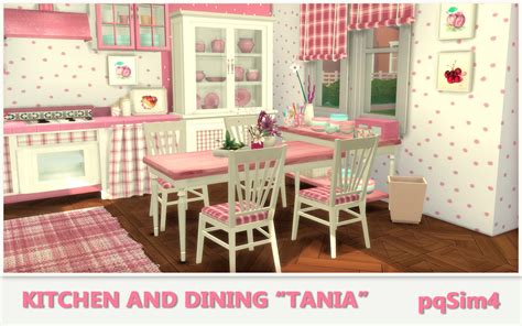 Lennox kitchen and dining set sims 4 kitchen sims house sims 4 the pergola would be lovely to use as a kitchen booth in an open cafe. Kitchen and Dining "Tania". Sims 4 Custom Content.