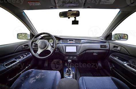 Inside Moden Car Background Inside Car Interior Elements Wallpaper