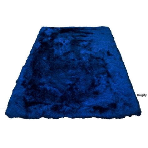 Shag Shaggy Blue Color 5x7 Feet Area Rug Carpet Rug Etsy
