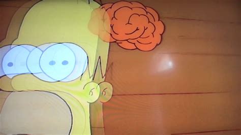 Brain Leaves Homer Simpson Youtube