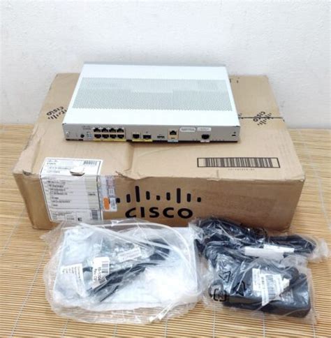 New Cisco C1118 8p Isr 1100 8 Port Dual Ge Wan Eth Router Gshdsl New