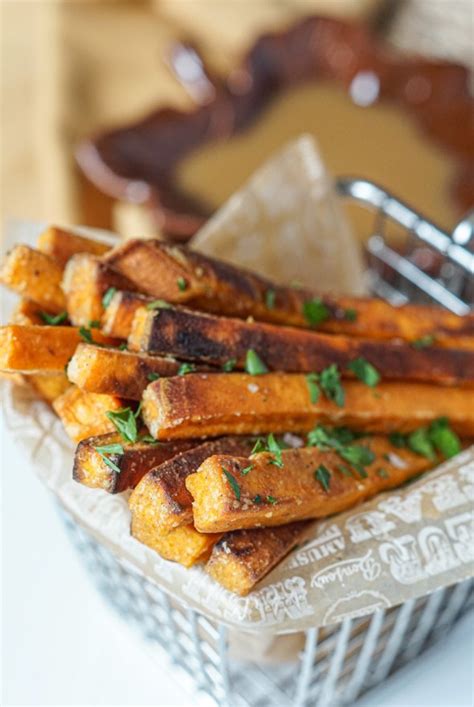 It will make me happy knowing that you're enjoying one of the best snacks in the. Spiced Sweet Potato Fries with Maple Mustard Dipping Sauce ...