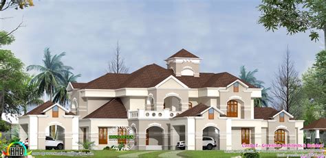 Super Luxury Villa Design In Kerala Kerala Home Design And Floor