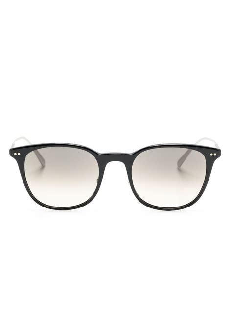 Oliver Peoples Gerardo Square Frame Sunglasses Farfetch